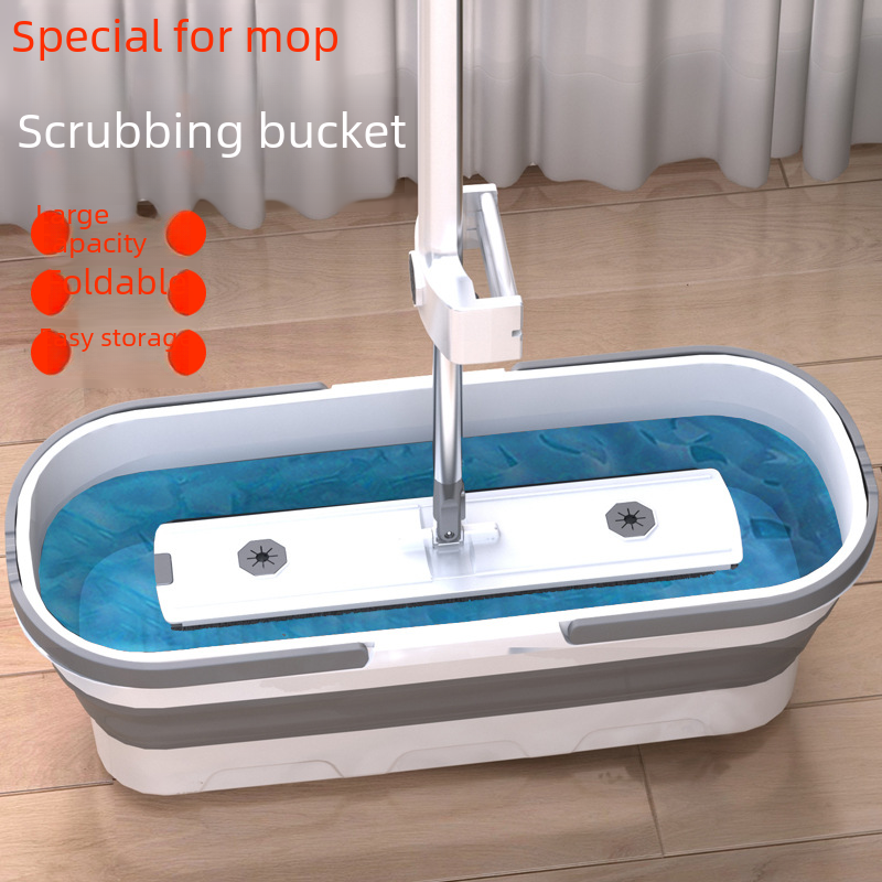 Wholesale Folding Mop with Wheels and Water Bucket